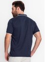 Diametro Camisa Polo Masculina em Meia Malha Azul