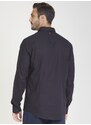 Camisa ML FORUM Slim Fit - Preto - GG