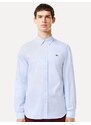 Camisa Lacoste Masculina Regular Premium Cotton Azul