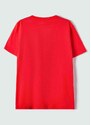 Hering Camiseta Menino Manga Curta com Estampa Vermelho