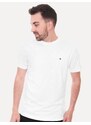 Camiseta Tommy Hilfiger Masculina Essential Cotton Tee Branca