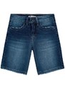 Carinhoso Bermuda Comfort Jeans Menino Azul