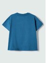 Hering Camiseta Infantil Menino Manga Curta Azul