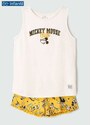Hering Pijama Infantil Menina Curto Mickey Mouse 56kb 1a-Amarelo
