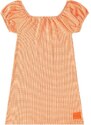Gloss Vestido Infantil em Tricot Laranja