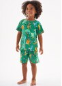 Up Baby Pijama Curto Infantil Masculino Verde