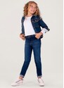 Brandili Calça Jeans Infantil Menina Azul