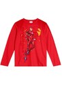 Brandili Camiseta Vingadores Infantil Unissex Vermelho