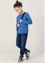 Brandili Calça Jogger Infantil Menino Azul