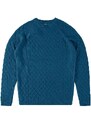 Enfim Blusão Suéter em Tricô Masculino Azul