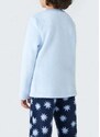 Pijama Infantil Menino Longo Hering Kvtx 1l-Azul-Médio