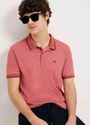 Hering Camisa Polo Basica Masculina em Malha Texturizada Vermelho
