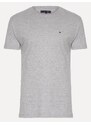 Camiseta Tommy Hilfiger Masculina Essential Cotton Cinza Mescla