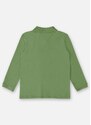 Up Baby Camisa Polo em Suedine Infantil Verde